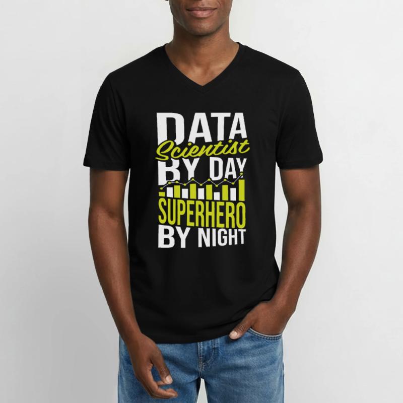 Data Science Data Analyst Men's V-Neck T-Shirt