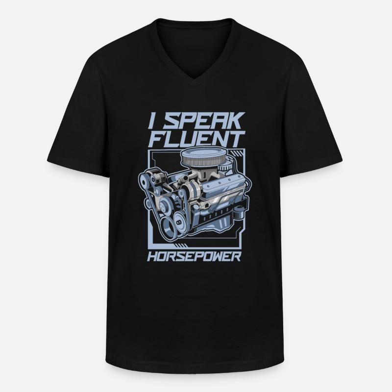 Automobildesigner - Männer-T-Shirt mit V-Ausschnitt - Schwarz