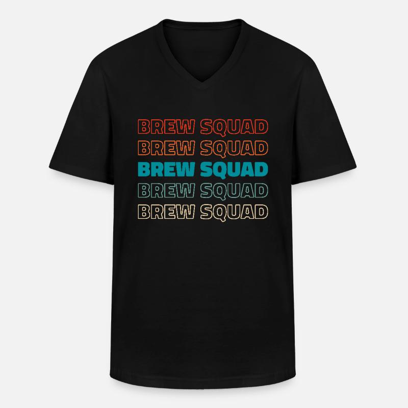 Biochemiker Kader - Männer-T-Shirt mit V-Ausschnitt - Schwarz