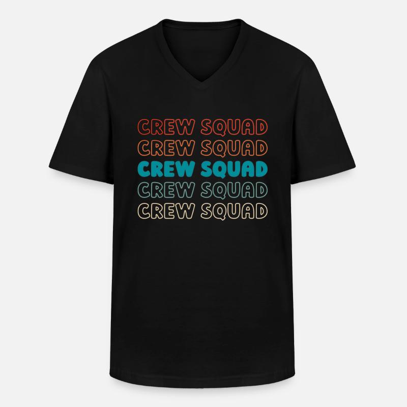 Kurier Kader - Männer-T-Shirt mit V-Ausschnitt - Schwarz