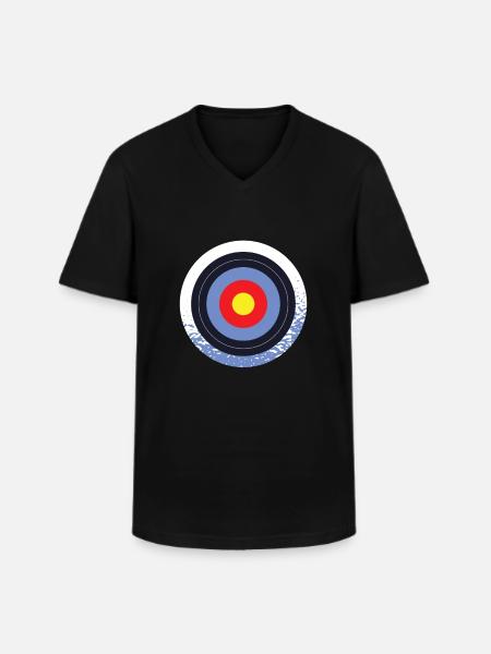 Archery archer - Men's V-Neck T-Shirt - black