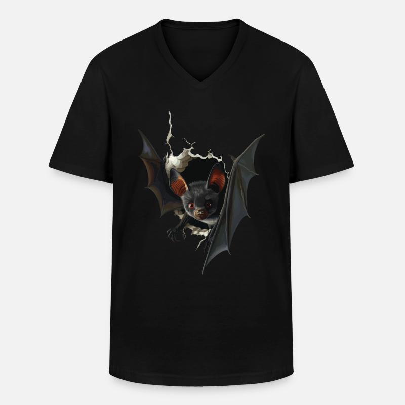 Schläger - Männer-T-Shirt mit V-Ausschnitt - Schwarz
