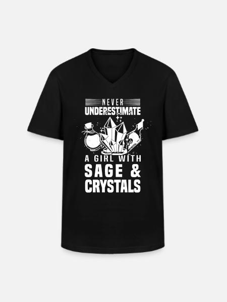 Witches - Men's V-Neck T-Shirt - black