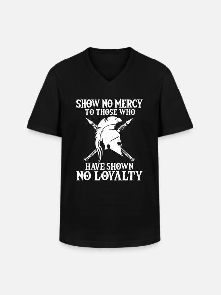 Spartiates Molon Labe - T-shirt col V Homme - noir