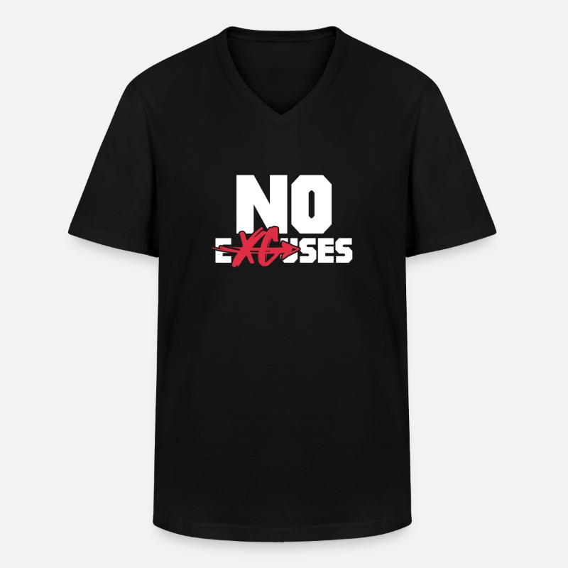Laufen - Männer-T-Shirt mit V-Ausschnitt - Schwarz