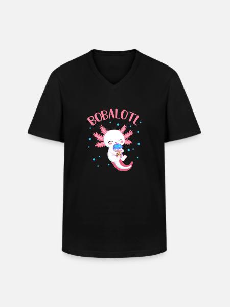 Bubble Tea - Men's V-Neck T-Shirt - black