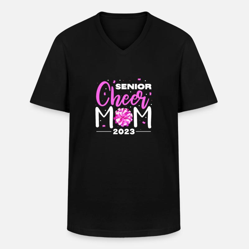 Cheerleader - Männer-T-Shirt mit V-Ausschnitt - Schwarz