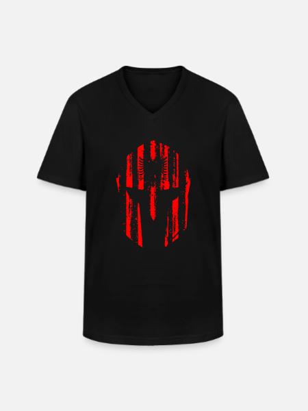 Albania Autochthonous Kosovoar - Men's V-Neck T-Shirt - black