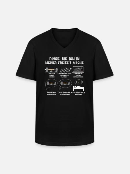 Turner Turners Turning Bench Turner - T-shirt col V Homme - noir