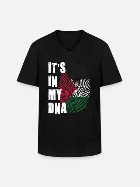 Free Palestine Palestine Freedom - Men's V-Neck T-Shirt - black