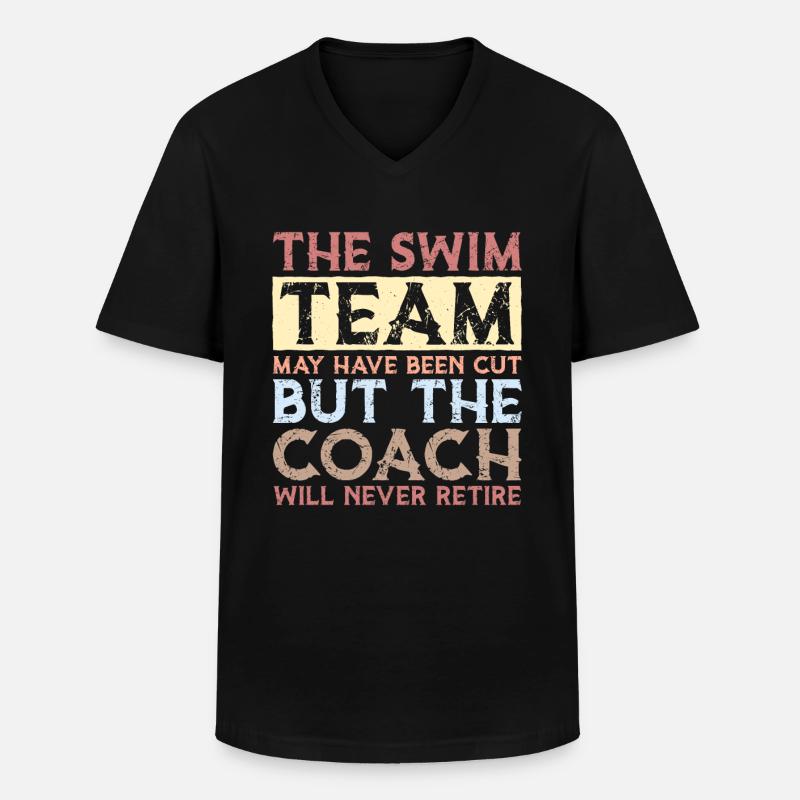 Vasektomie-Witz - Männer-T-Shirt mit V-Ausschnitt - Schwarz