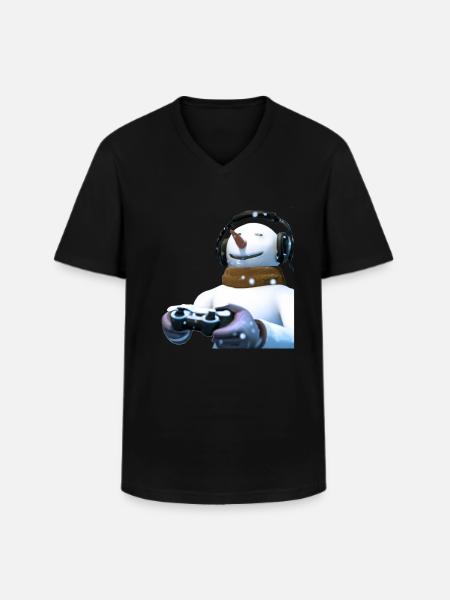 Gamer Gaming Gamers - Men's V-Neck T-Shirt - black