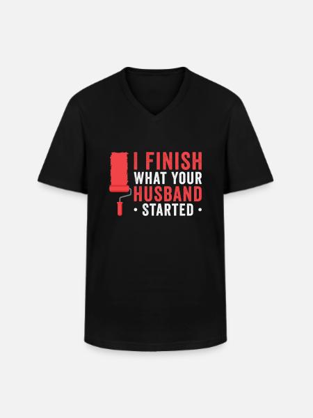 Painter Painting Professional Painter Master - Men's V-Neck T-Shirt - black