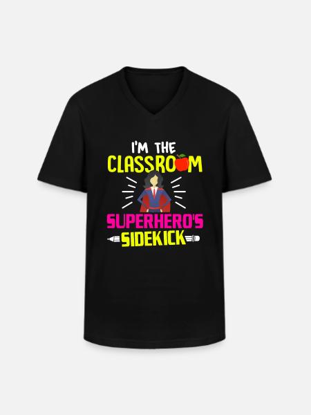Paraprofessional Teacher Para Educator - Men's V-Neck T-Shirt - black