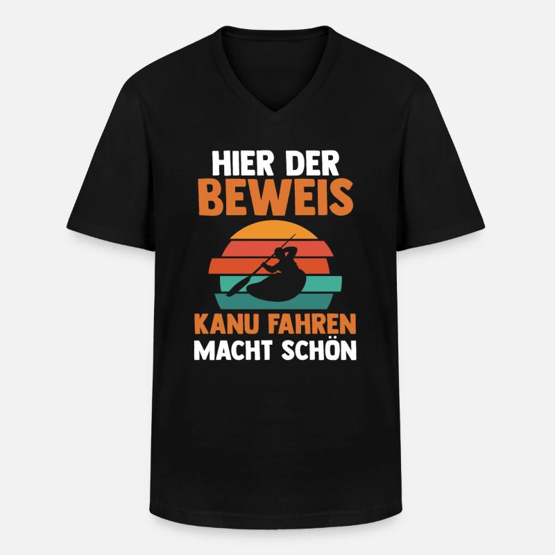 Schullehrer Lehrer - Männer-T-Shirt mit V-Ausschnitt - Schwarz