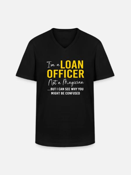 Debt Mortgage Condominium - Men's V-Neck T-Shirt - black