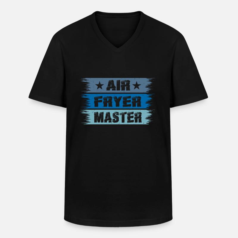 Heißluftfritteuse Master Culinary Crafts - Männer-T-Shirt mit V-Ausschnitt - Schwarz