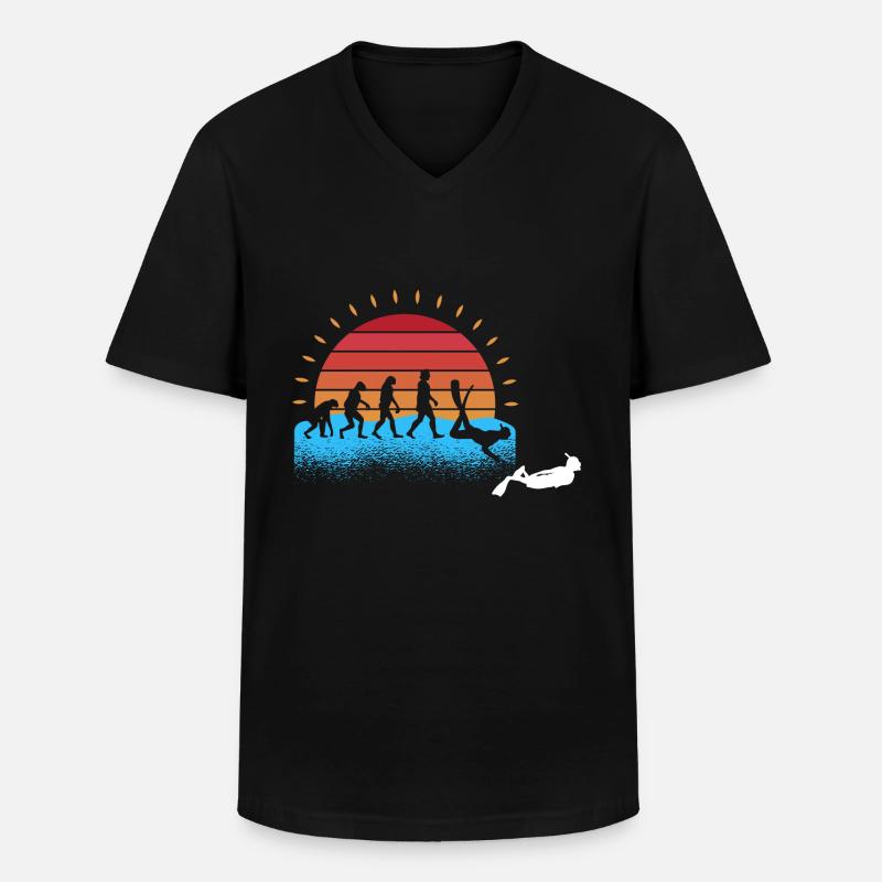 Schullehrerin Lehrerin - Männer-T-Shirt mit V-Ausschnitt - Schwarz