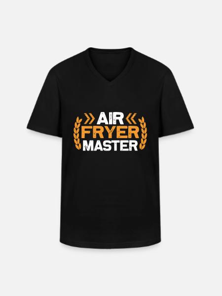 Heißluftfritteuse Master Culinary Crafts - Männer-T-Shirt mit V-Ausschnitt - Schwarz