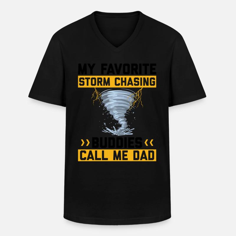 Sturmjäger Sprüche - Männer-T-Shirt mit V-Ausschnitt - Schwarz