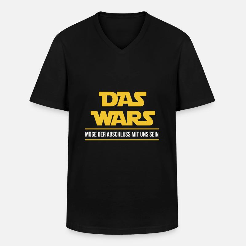 Das Wars - Deutsche Science-Fiction-Sci-Fi-Geschen - Männer-T-Shirt mit V-Ausschnitt - Schwarz