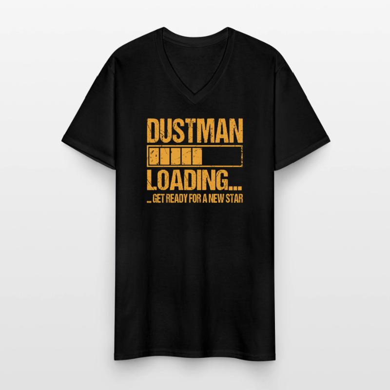 Garbage man loading Garbage man training Men's V-Neck T-Shirt