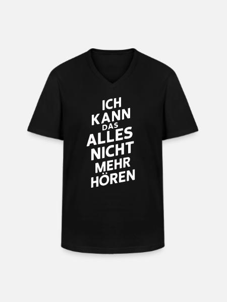 Sarcasm Irony Funny Sarcastic Sayings - Men's V-Neck T-Shirt - black