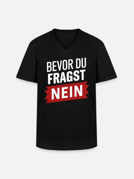Sarcasm Irony Funny Sarcastic Sayings - Men's V-Neck T-Shirt - black