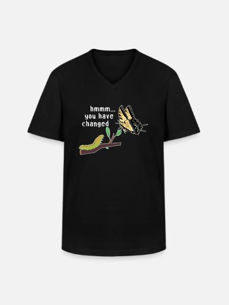 Tiger swallowtails hmmm they've changed - Men's V-Neck T-Shirt - black