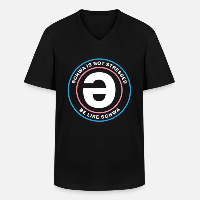Speech Language Pathologist Speech Therapist - Männer-T-Shirt mit V-Ausschnitt - Schwarz