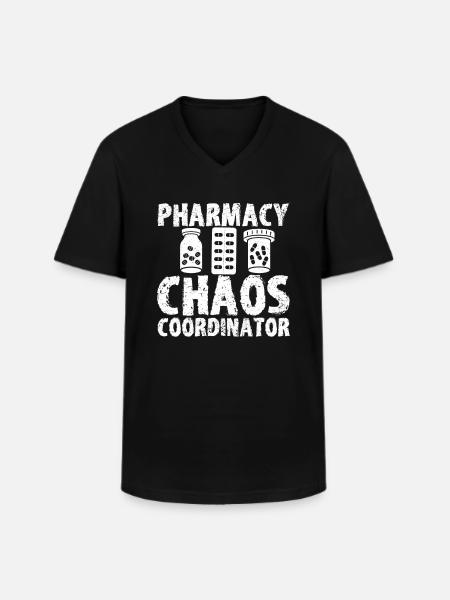 Pharmacist Gift, Pharmacy Pharmacy, Pharmacist - Men's V-Neck T-Shirt - black