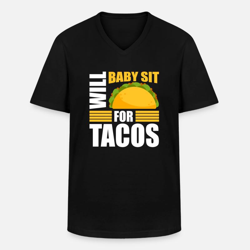 Babysitter Geschenk Babysitting Bester Babysitter - Männer-T-Shirt mit V-Ausschnitt - Schwarz