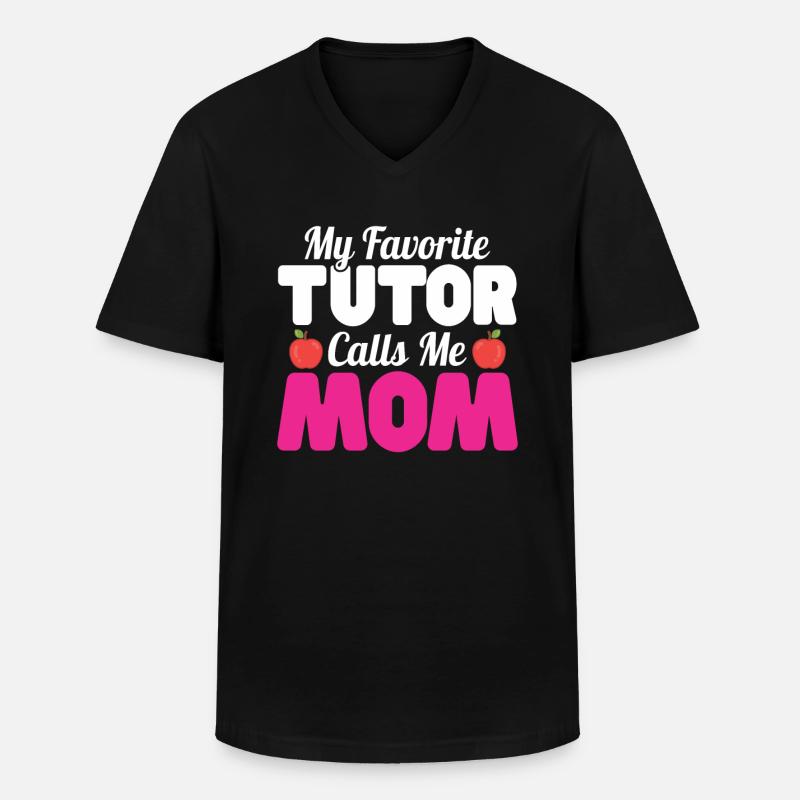 Tutor Geschenk Tutor - Männer-T-Shirt mit V-Ausschnitt - Schwarz