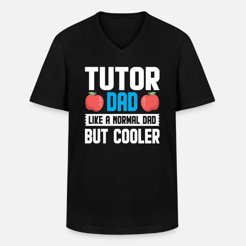 Tutor Gift Tutor - Men's V-Neck T-Shirt - black