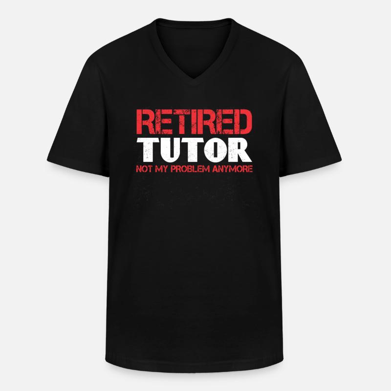 Tutor Geschenk Tutor - Männer-T-Shirt mit V-Ausschnitt - Schwarz