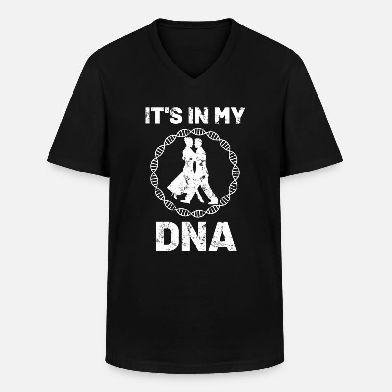 Dancing Dancer Dancer - Men's V-Neck T-Shirt - black