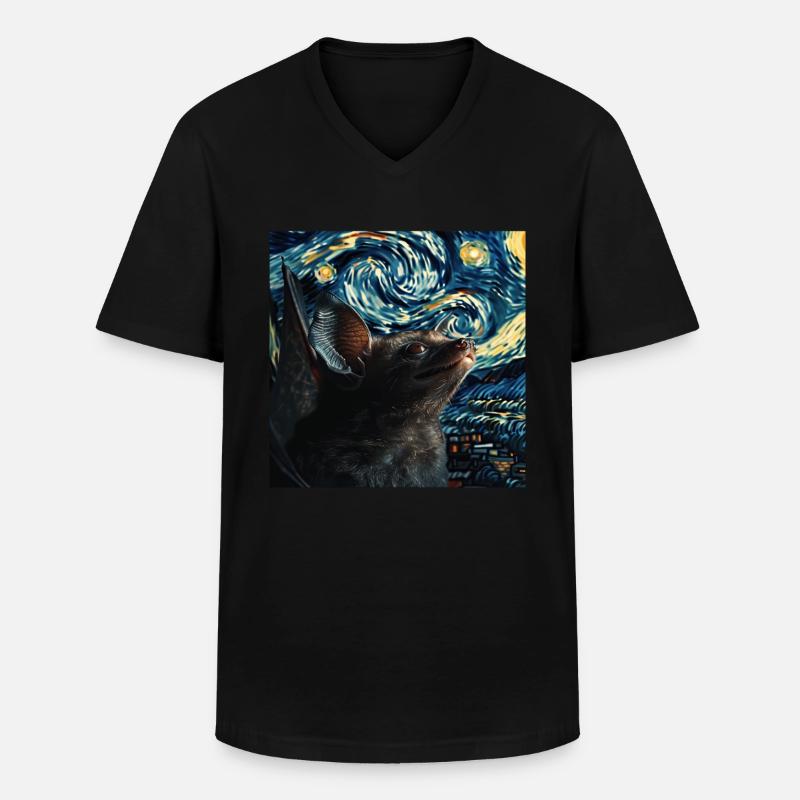Schläger - Männer-T-Shirt mit V-Ausschnitt - Schwarz