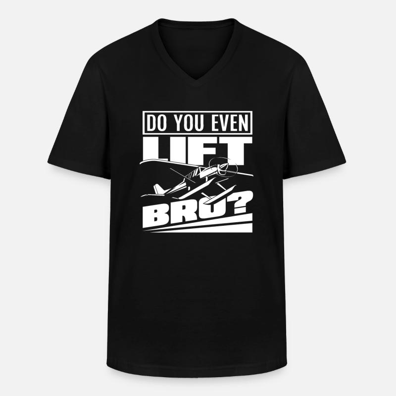 Pilot Professional Pilot Gift - Men's V-Neck T-Shirt - black