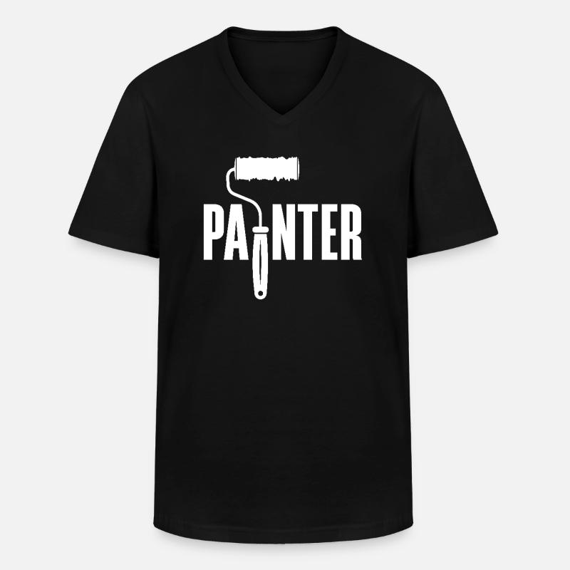 Painter Tool Creative Inspiration - Men's V-Neck T-Shirt - black