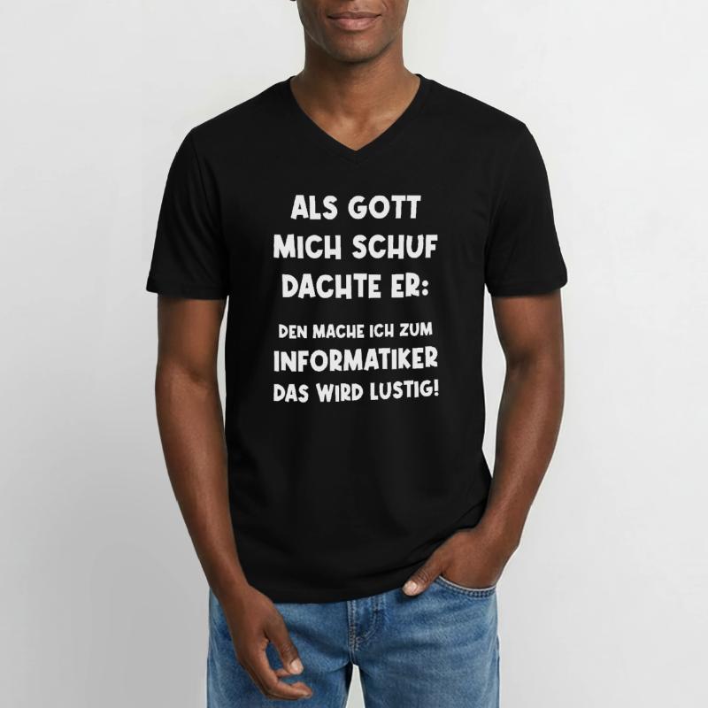 Computer Scientist Programmer Computer Science Student Men's V-Neck T-Shirt