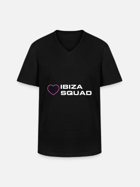 Ibiza Squad - Men's V-Neck T-Shirt - black