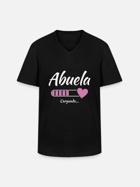 Grandma Loading Future Grandma - Men's V-Neck T-Shirt - black