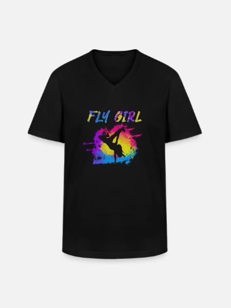Breakdance Bboying Gift I Breakdancing - Men's V-Neck T-Shirt - black