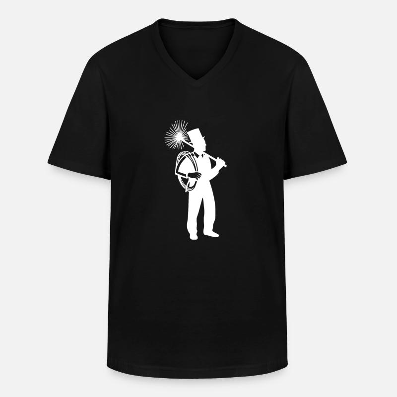 Schornsteinfeger - Männer-T-Shirt mit V-Ausschnitt - Schwarz