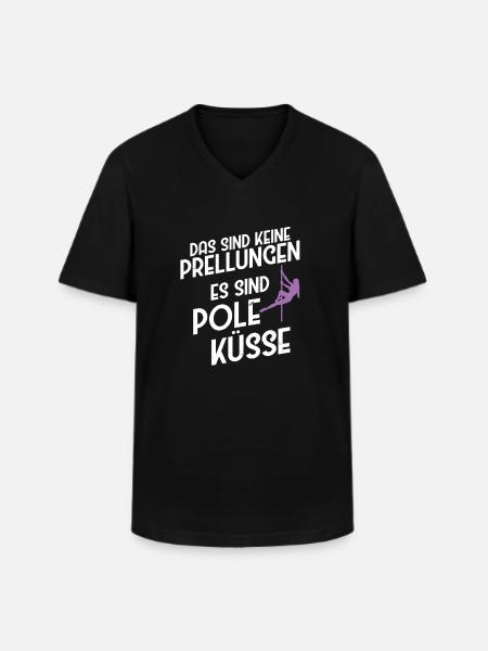 Pole Dance Poledancing Stangentanz Pole-Dance - Männer-T-Shirt mit V-Ausschnitt - Schwarz