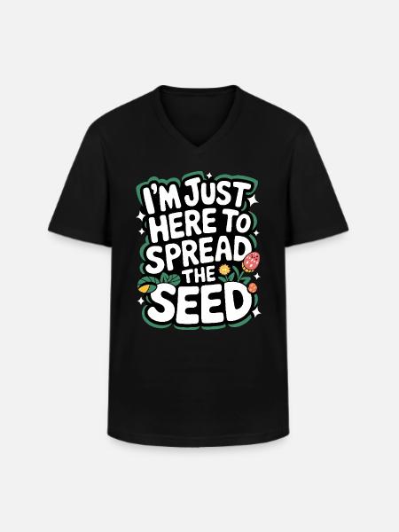 Gardener Garden Plants Gardening - Men's V-Neck T-Shirt - black