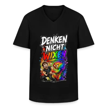 Männer-T-Shirt mit V-Ausschnitt