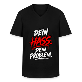 Männer-T-Shirt mit V-Ausschnitt