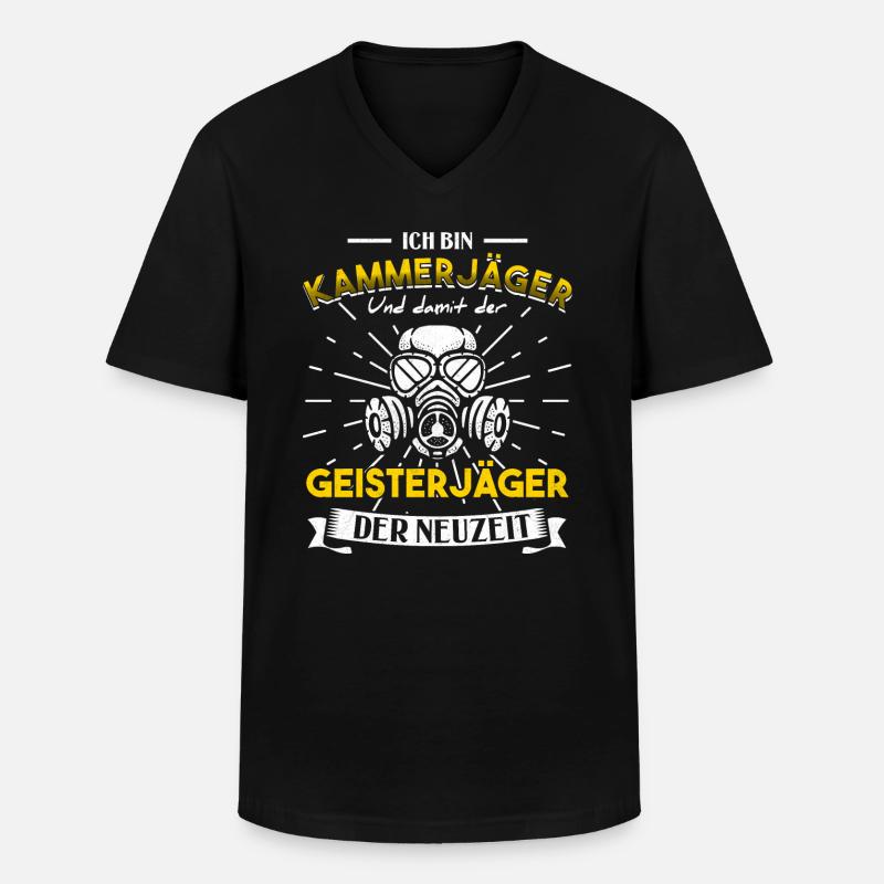 Kammerjäger Schädlingsbekämpfer - Männer-T-Shirt mit V-Ausschnitt - Schwarz
