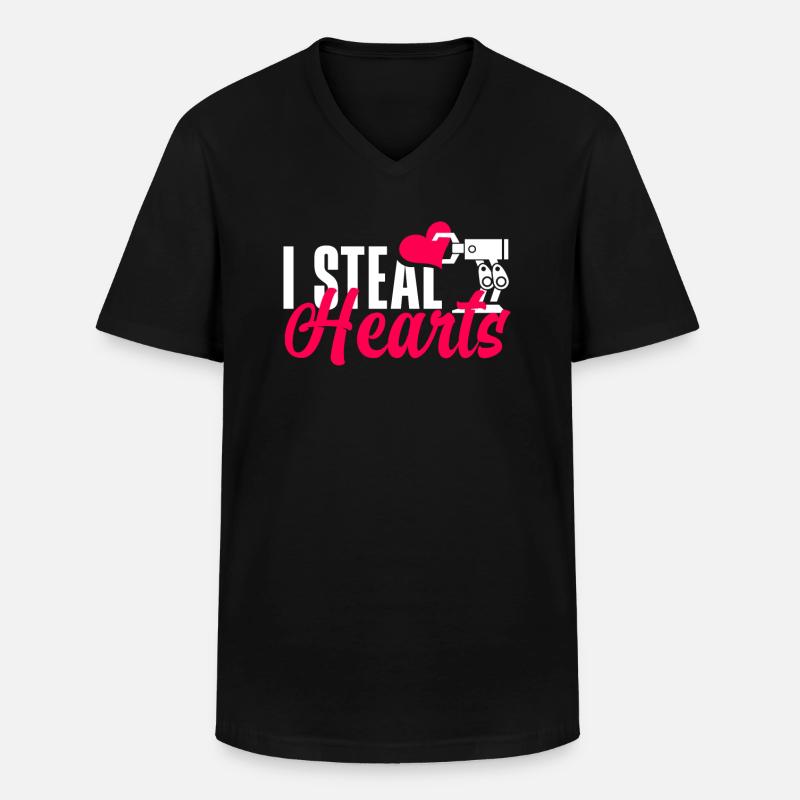 Robotics Robot Programmer - Men's V-Neck T-Shirt - black